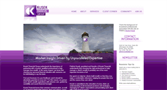 Desktop Screenshot of kusekfinancialgroup.com